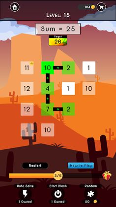Sumjitsu - Matrix Math Puzzles - Screenshot 1