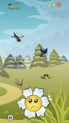 Crazy Bugs: Protect the Flower - Screenshot 4