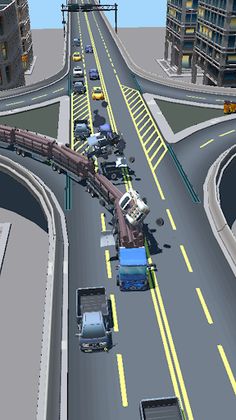 CrazyTrafficTrucks : Drives cr - Screenshot 1