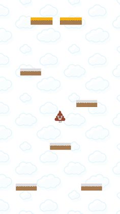 Leaping poop game: dodge plung - Screenshot 3