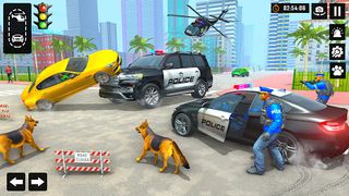 US Police Dog City Crime Chase - Screenshot 1