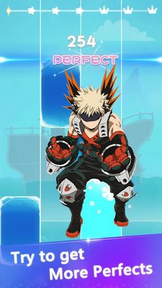 My Hero Academia Piano Tiles - Screenshot 3