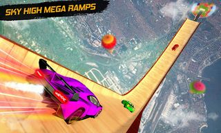 Ramp Stunt Racing Car Game 3D - Screenshot 1