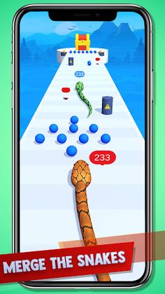 Snake Rush Race! Slither Run - Screenshot 4