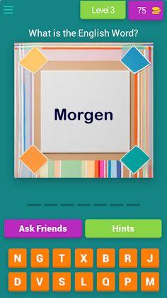 German to English Quiz Game - Screenshot 4