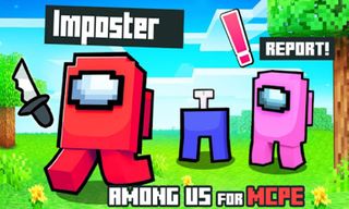 Mod Among Us and Skin for Mine - Screenshot 3
