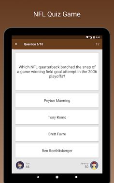 Fan Quiz for NFL - Screenshot 4