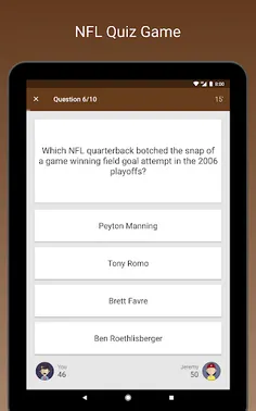 Fan Quiz for NFL - Screenshot 4