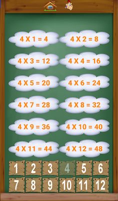 multiplication table - Screenshot 4