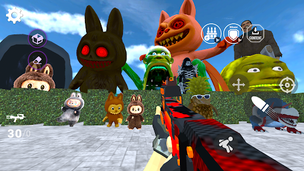 Nextbots In Backrooms: Shooter - Screenshot 3