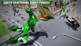 Crocodile Robot Transform Game - Screenshot 2