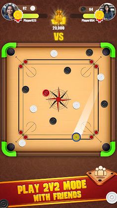 Carrom Board Offline Disc Game - Screenshot 1