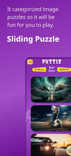 Sliding Puzzle Mind Focus Game - Screenshot 1