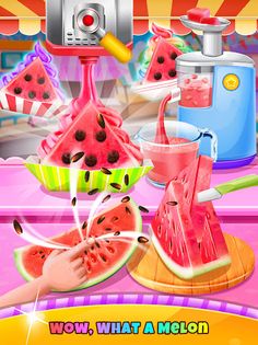 Watermelon Ice Cream Desserts - Screenshot 1