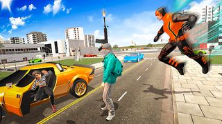 Super Iron Rope Hero Rescue 3D - Screenshot 2