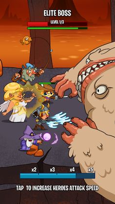 Semi Heroes 2: Endless Battle - Screenshot 2