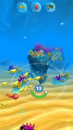 Rainbow Reef - 🐳🐠 Rescue Cha - Screenshot 2