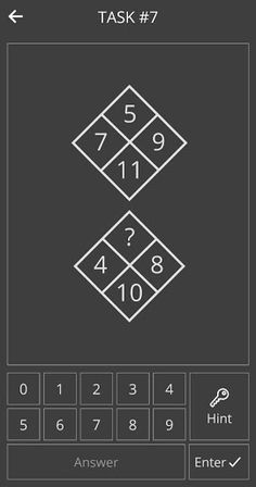 Math Tasks: Logic Mind - Screenshot 4