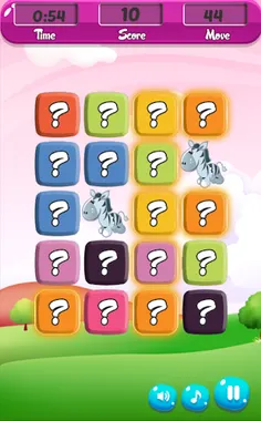 Animal Match Memory Mania 2018 - Screenshot 1