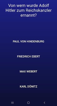 Geschichte - Das Quiz - Screenshot 1