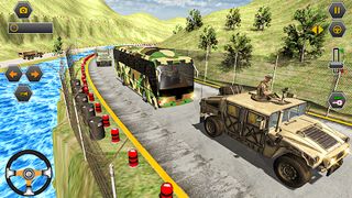 Army bus driving games 3d - Screenshot 3