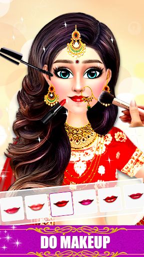 Indian Bride Makeup & Dress Up - Screenshot 3