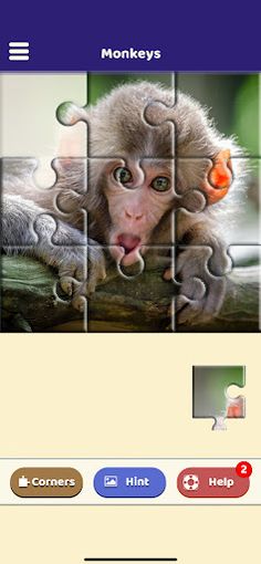 Monkey Love Puzzle - Screenshot 2