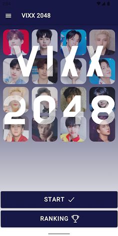 VIXX 2048 Game - Screenshot 2