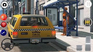 US Taxi Game 2023-Car Game 3D - Screenshot 3