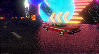 Retro Racer: Synthwave - Screenshot 2
