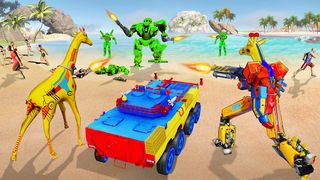 Giraffe Robot Car Transform - Screenshot 2