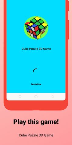 Cube Puzzle 3D Game - Screenshot 1