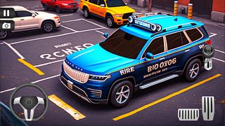 US Police Car Parking Game 3D - Screenshot 1