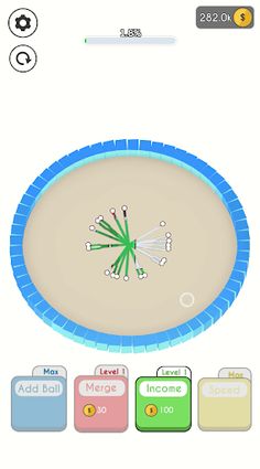 Idle Ball Paint - Screenshot 1