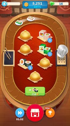 Merge Sushi - Idle Restaurant - Screenshot 3