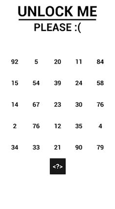 Unlock Me Please :( - Screenshot 2