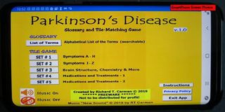 Parkinson's Disease - Glossary - Screenshot 1