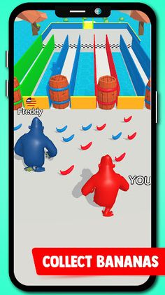 Gorilla Run! Bridge Runners 3D - Screenshot 1