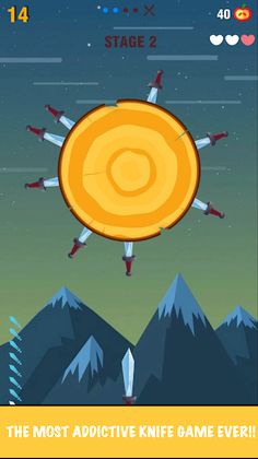 Knife Slice -3d Fruit  Game - Screenshot 1