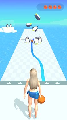 Draw Bowling - Screenshot 2
