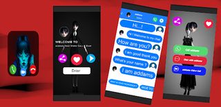 Wednesday Addams is Calling - Screenshot 1