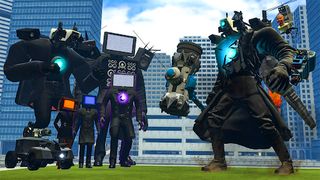 Titan Cameraman Game Puzzle - Screenshot 1