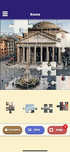 Rome Sightseeing Puzzle - Screenshot 3