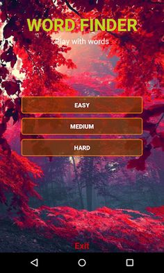 Word Finder Puzzle Game - Screenshot 1