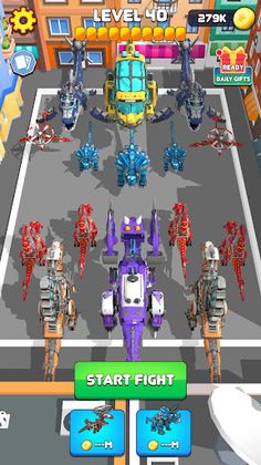 Vehicle Dinosaur Clash Battle - Screenshot 3