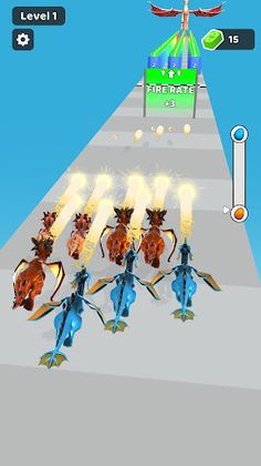 Dragon Egg Collect Race - Screenshot 2