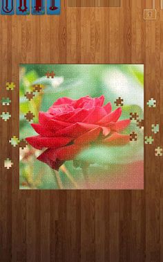 Flower Jigsaw Puzzles - Screenshot 1