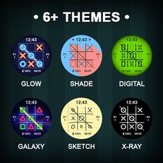 Tic Tac Toe Watch Face - Screenshot 4
