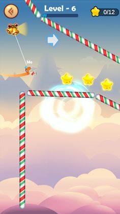 Swing Stickman- Christmas - Screenshot 3