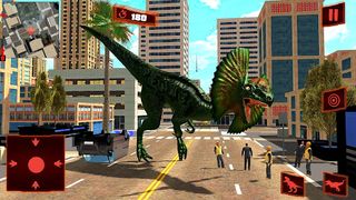 Angry Dino Smash City Rampage - Screenshot 3